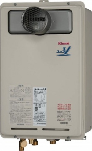 ガス給湯器 RUJ−Vシリーズ 高温水供給式タイプPS扉内設置型 前排気