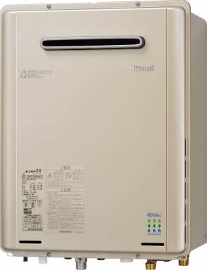 エコジョーズ ガスふろ給湯器 設置フリータイプ RUF-E2405SAW(A)シリーズ オート屋外壁掛型
